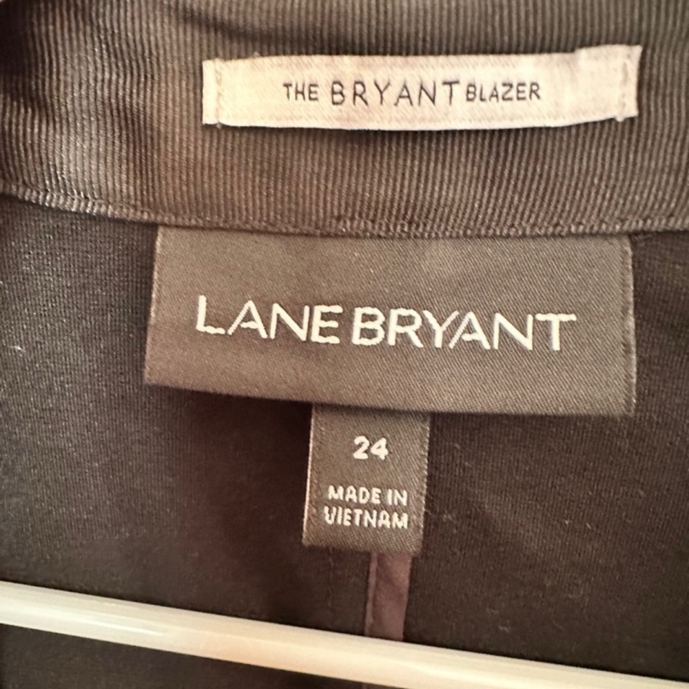 Lane Bryant Black Plus Size Oversized The Bryant Blazer - Picture 9 of 11